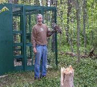 Barred Owl Luna with Steve