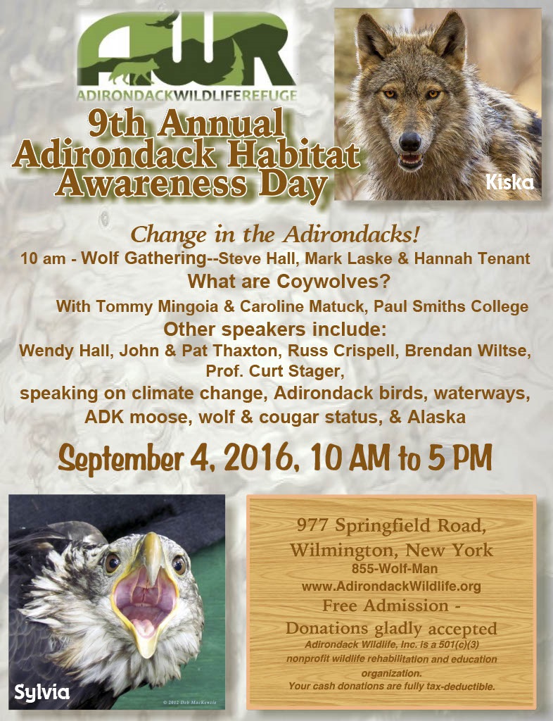 9th Annual Adirondack Habitat Awareness Day