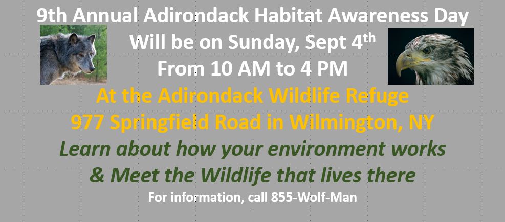 2016 Adirondack Habitat Awareness Day